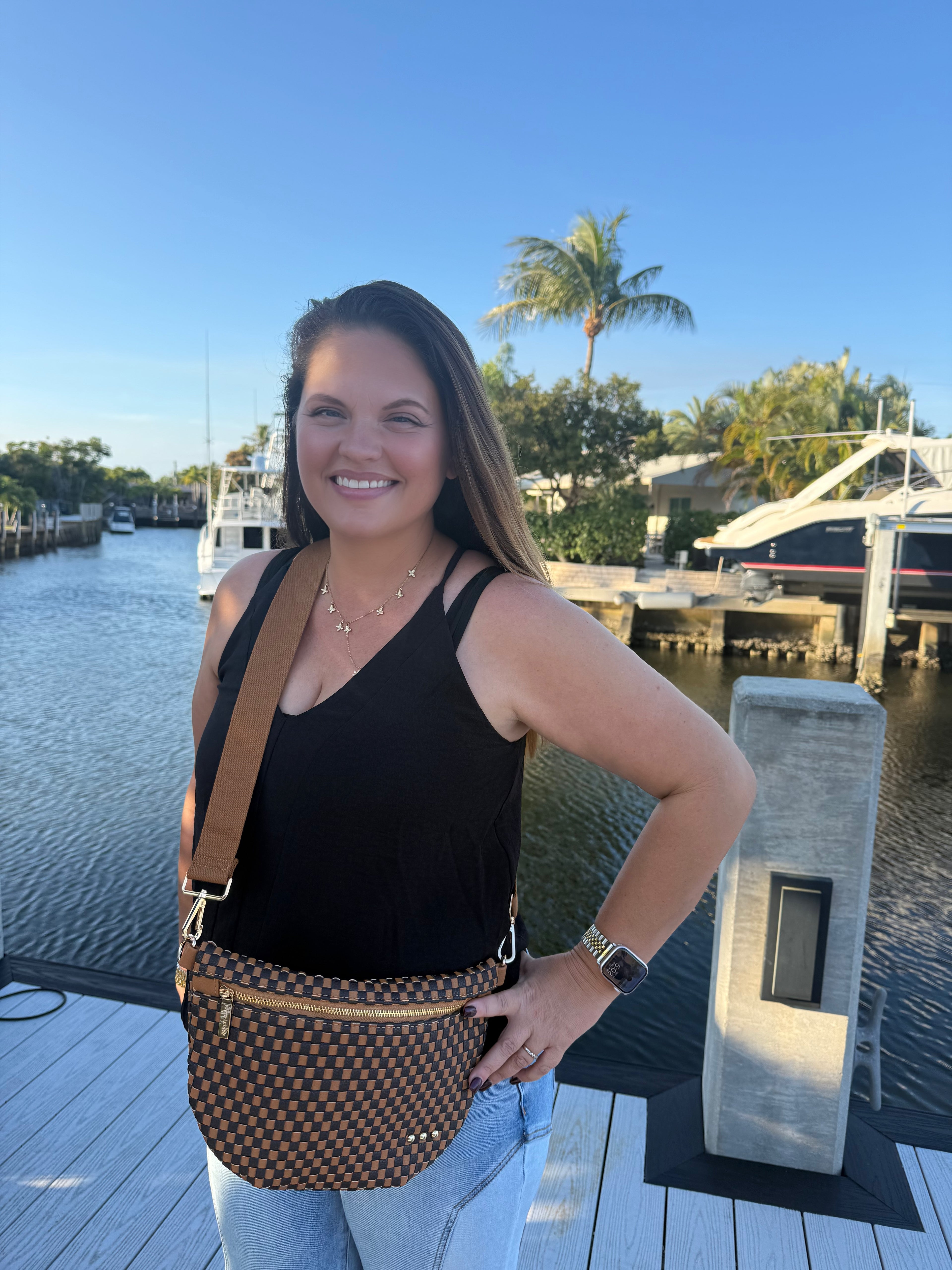 Westlyn Woven Bum Bag by Pretty Simple - BFF Here