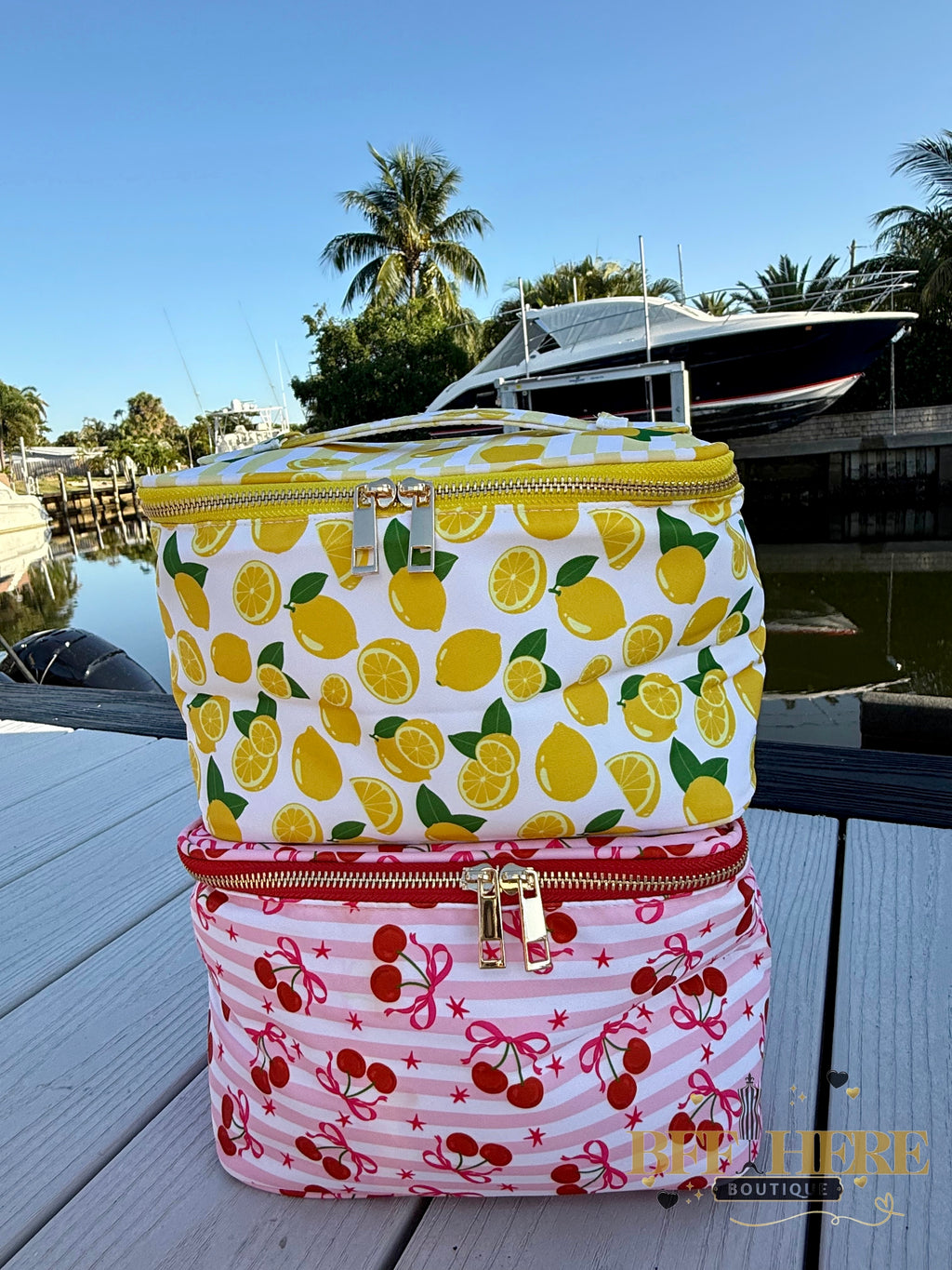 Lemon Drop Travel Bag by Jess Lea - BFF Here