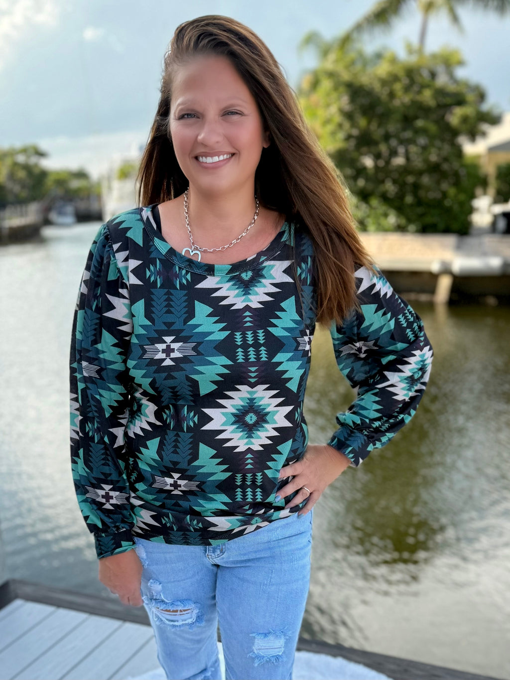 Midnight Mesa Top by Sterling Kreek - BFF Here