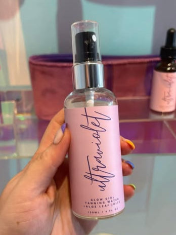 Ultra Violet Glow Girl Tanning Water by TMLL Beauty (Ships in 2-3 weeks)