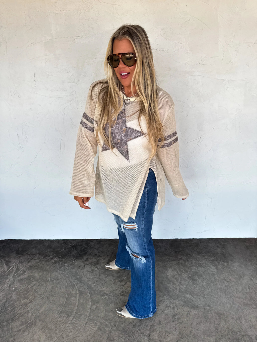 PREORDER: Star Mellow Mesh Cotton Top by Blakeley (ETA: Late December) - BFF Here