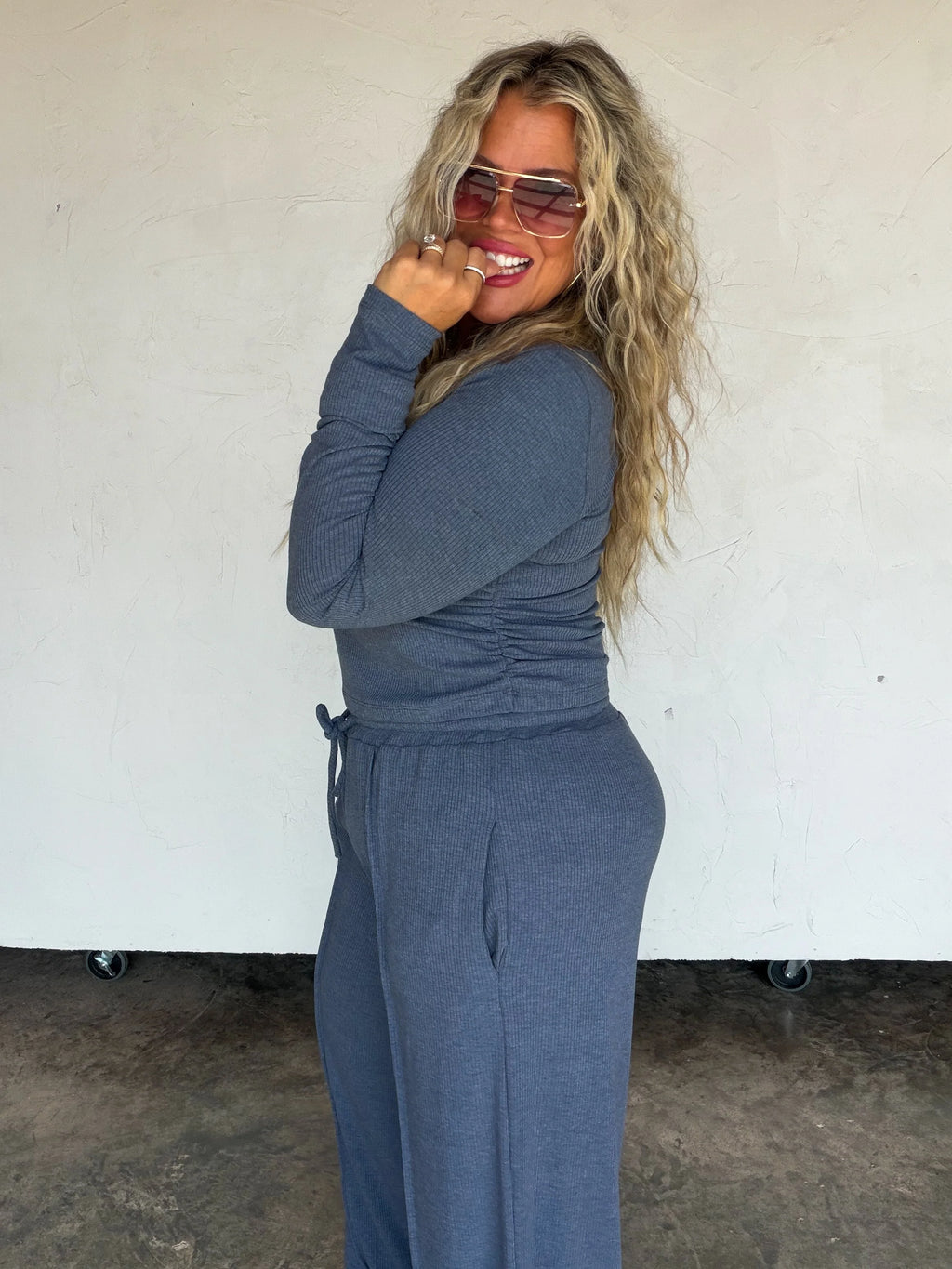 PREORDER: Sunday Ribbed Lounge Set by Blakeley (ETA: November)
