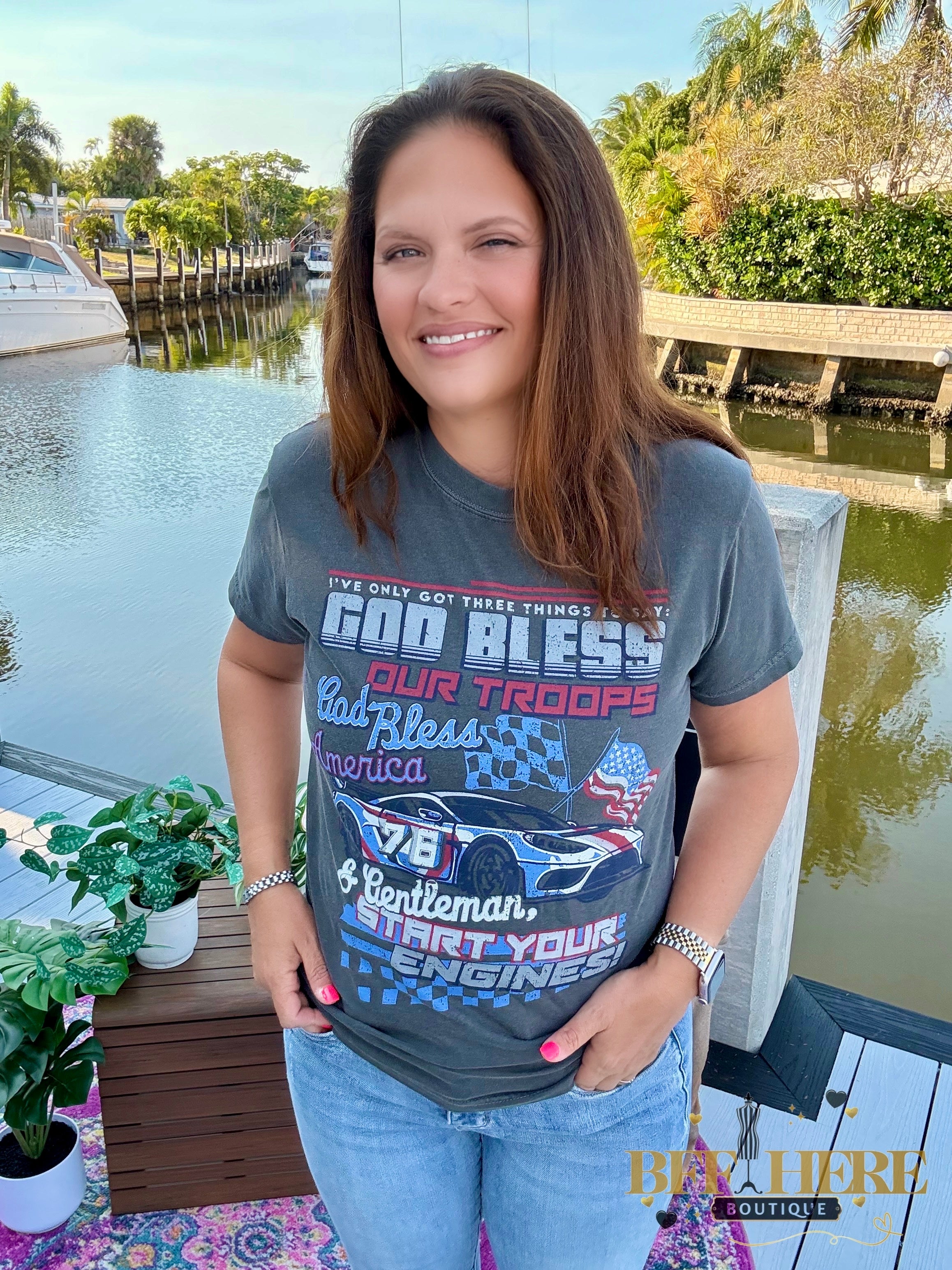 Fast Track America Tee - BFF Here