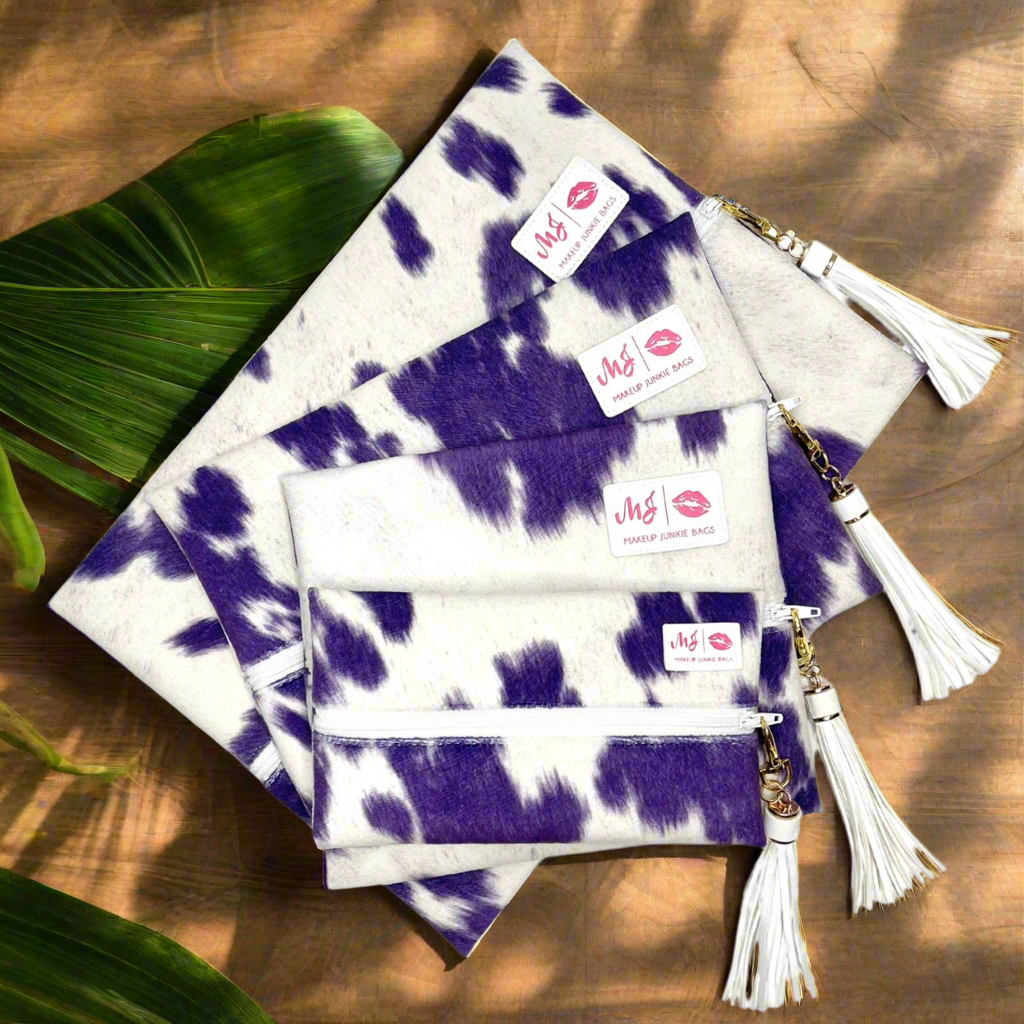 Violet Vaquero by Makeup Junkie Bags (Choice of Size) - BFF Here