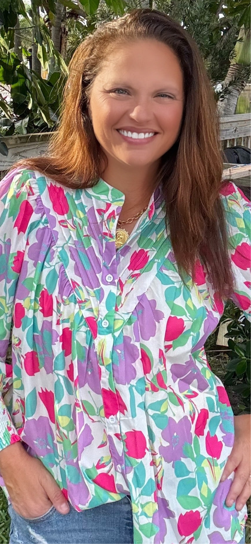 Katie Button Up Blouse / Pastel by Jess Lea - BFF Here