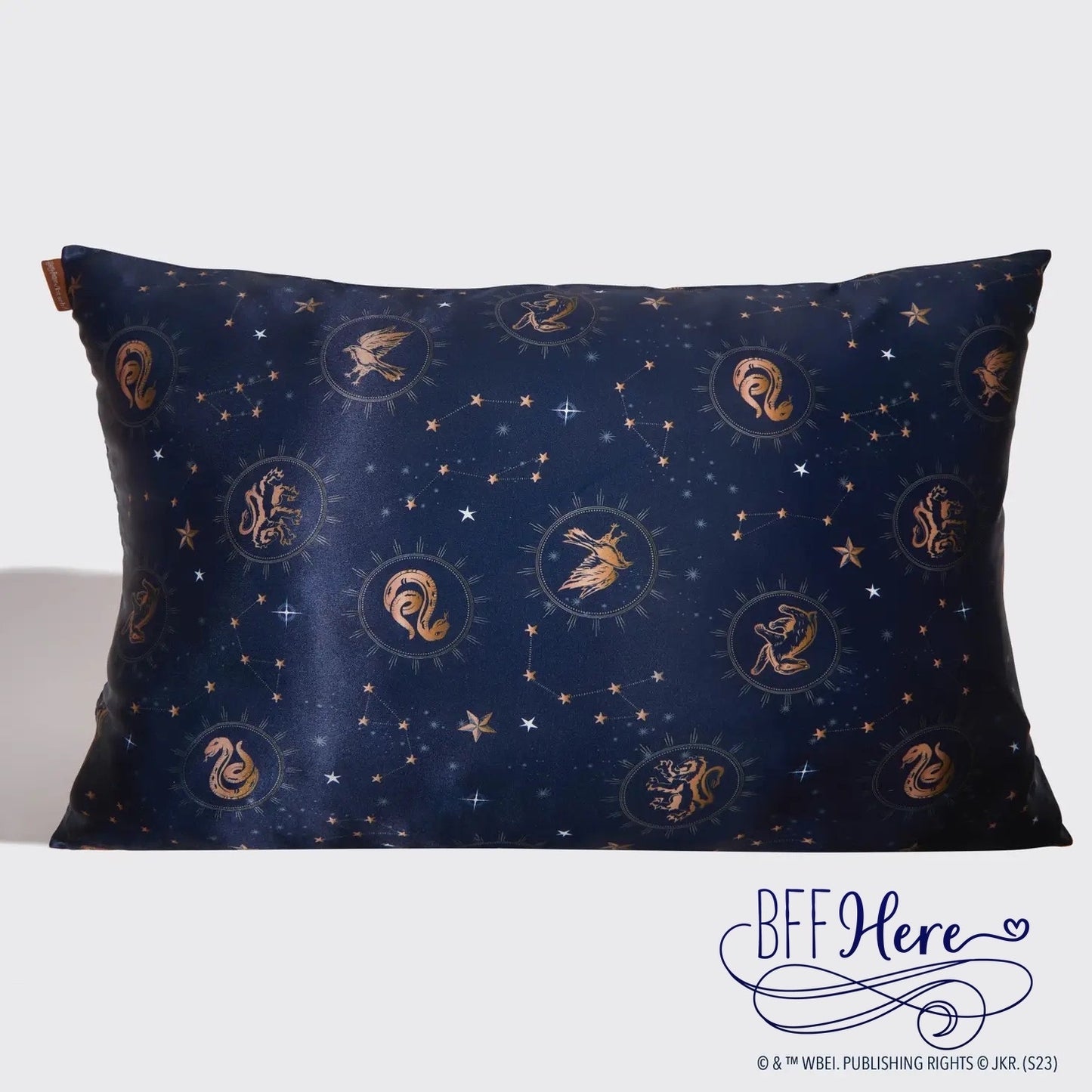 Harry Potter X Kitsch Satin Pillowcase- Midnight At Hogwarts / Choice of Style - BFF Here