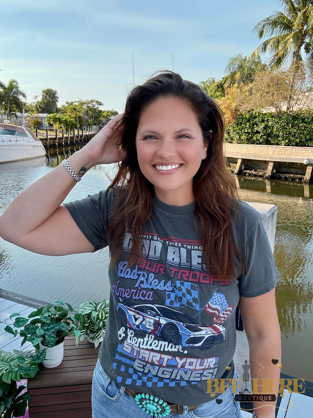 Fast Track America Tee - BFF Here