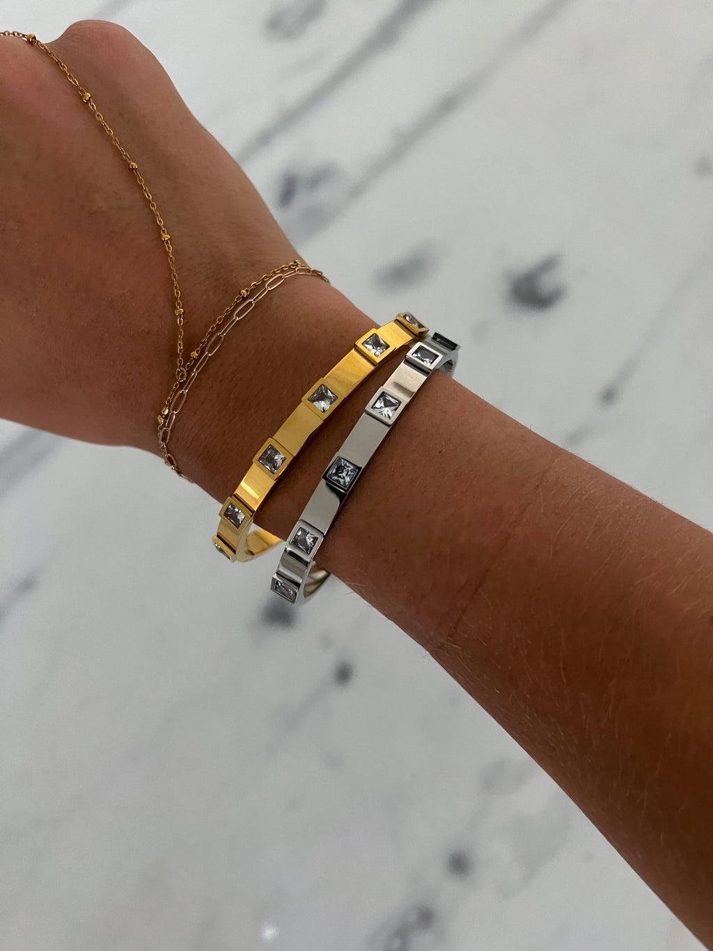 Alex Bangle Bracelet by Chan Sutt - BFF Here