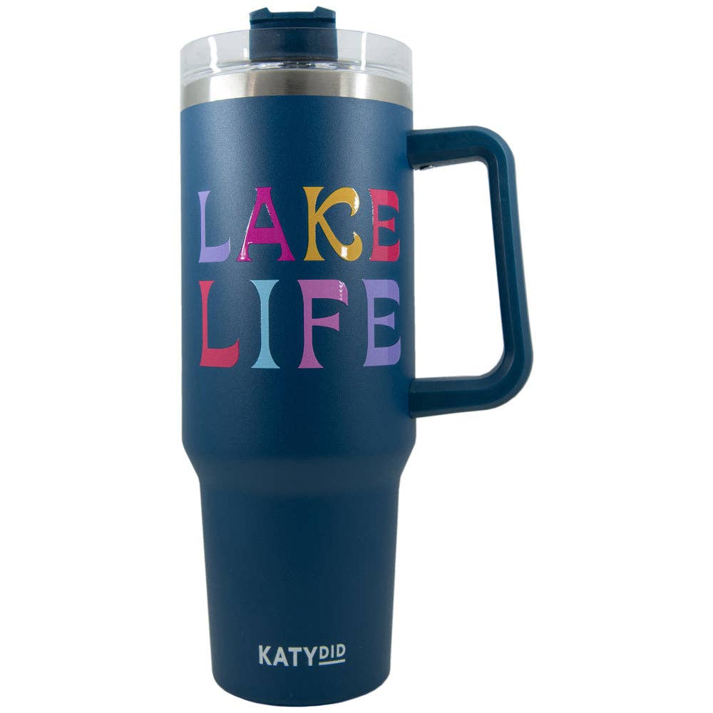 Lake Life Adventures Tumbler Cup - BFF Here