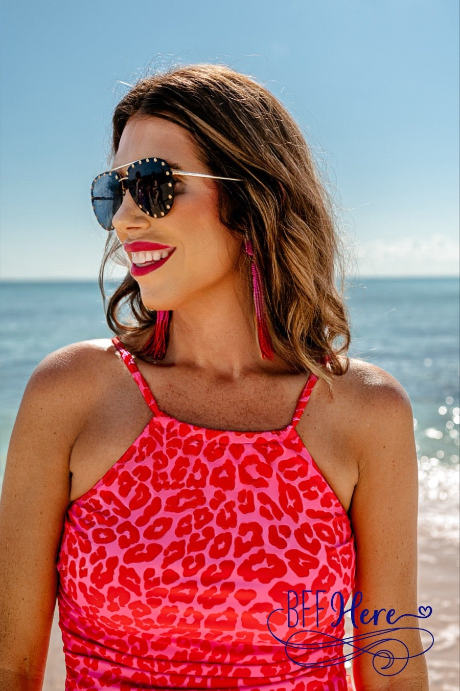 PREORDER-Miami Heat Tankini by Jess Lea (Ships End Of February) - BFF Here