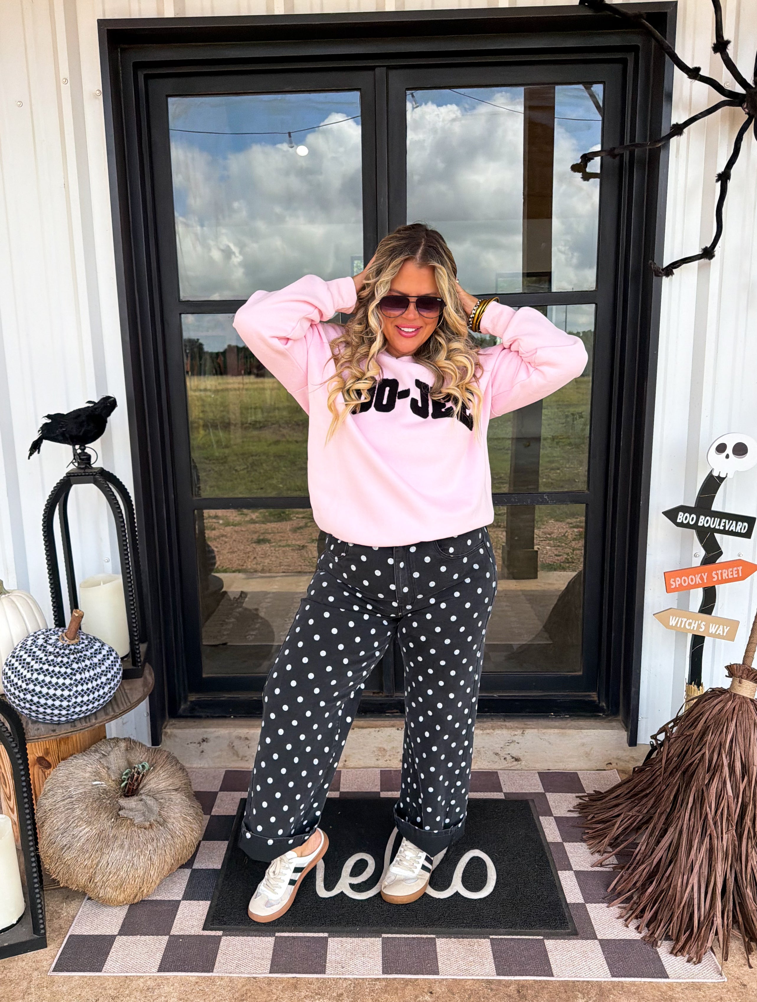 PREORDER: Hocus Pocus Dot Jeans by Blakeley (ETA September)