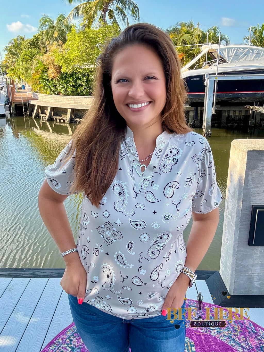 The Paisley Top by Sterling Kreek - BFF Here