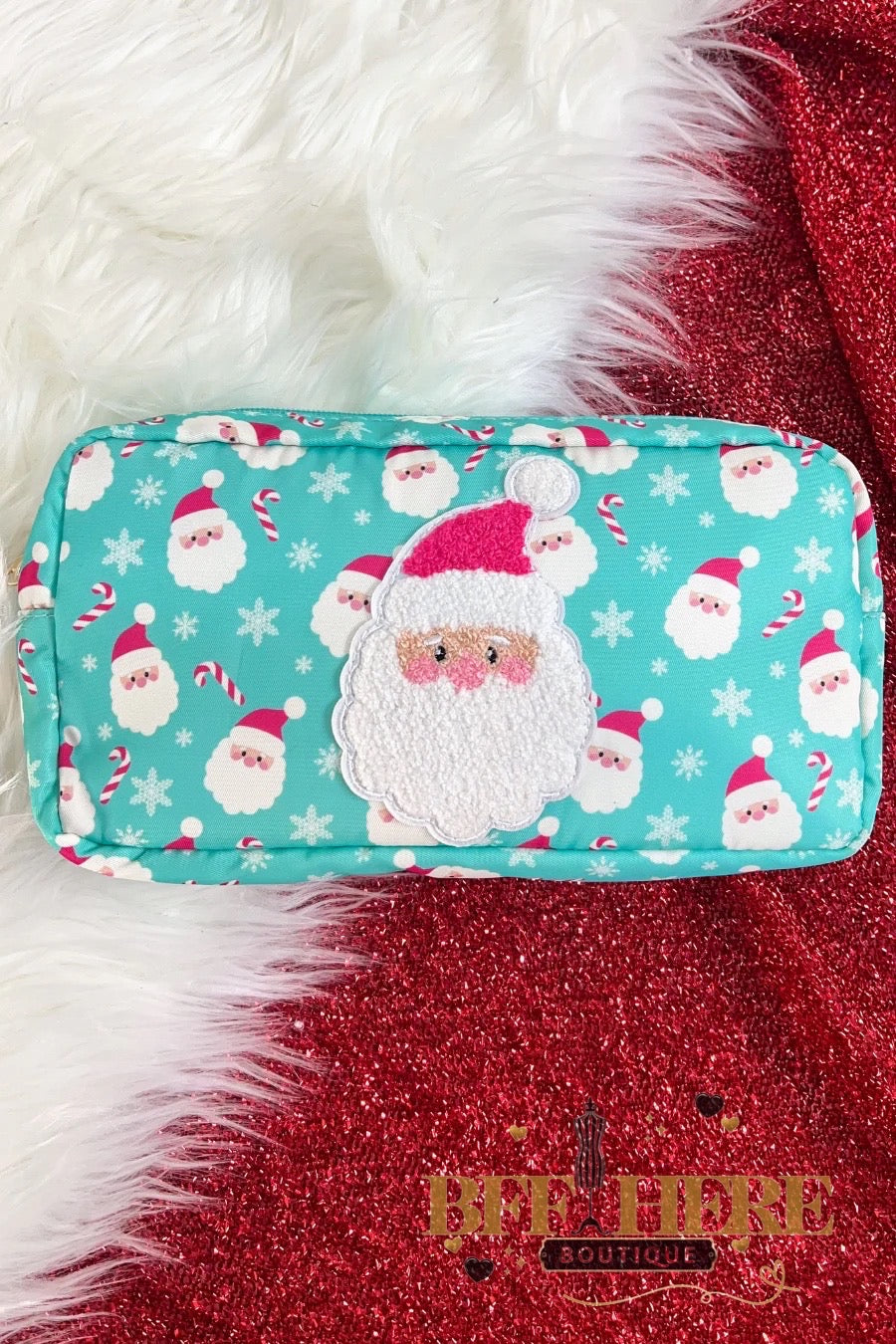 Dear Santa Travel Bag by Jess Lea