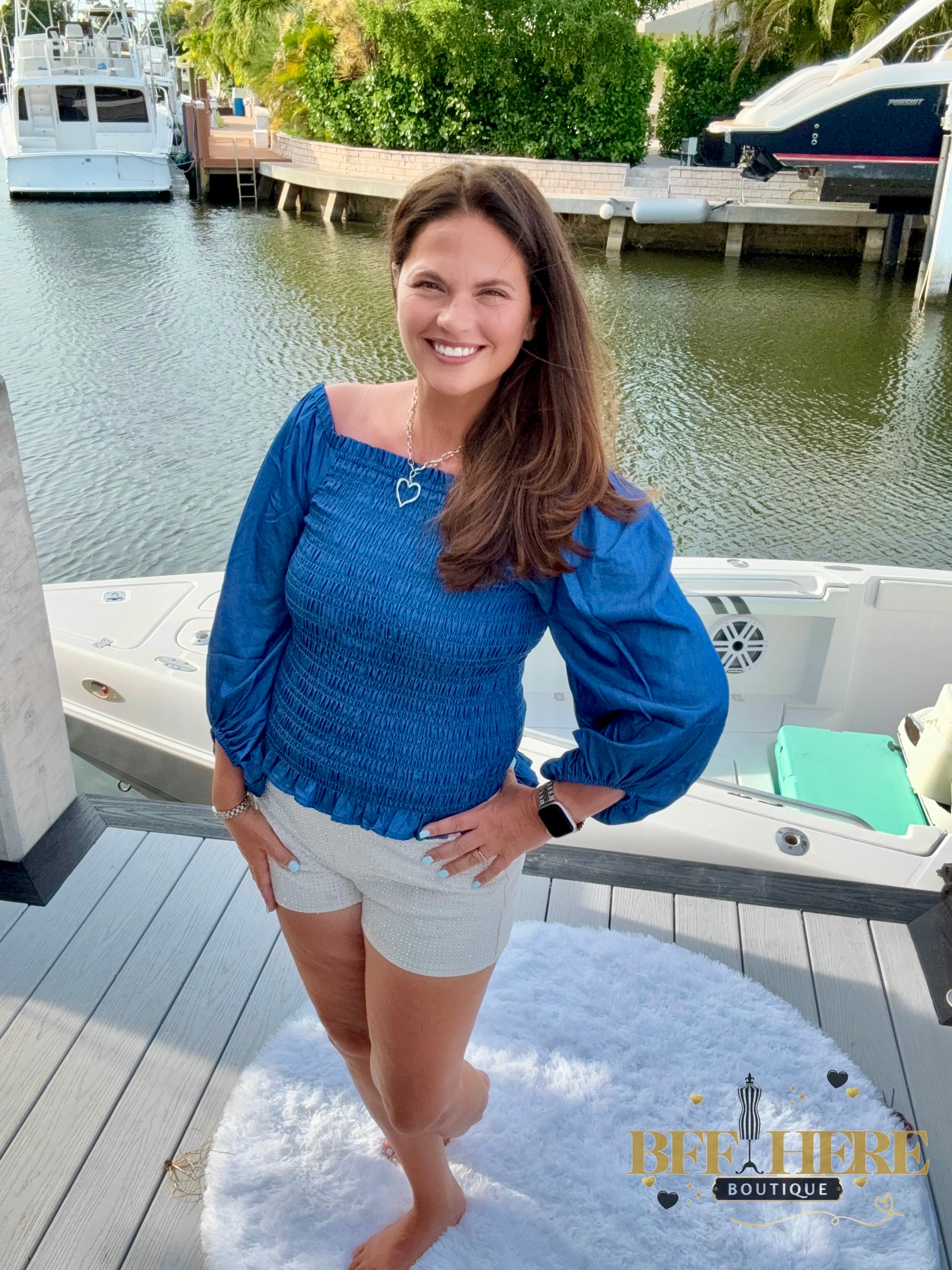 Denim Darling Dark Blue by Sterling Kreek - BFF Here