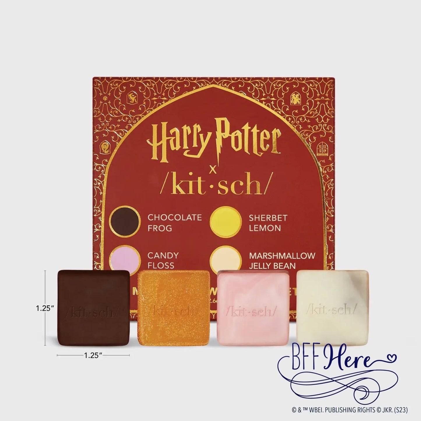 Harry Potter X Kitsch Body Wash — 4pc Set - BFF Here