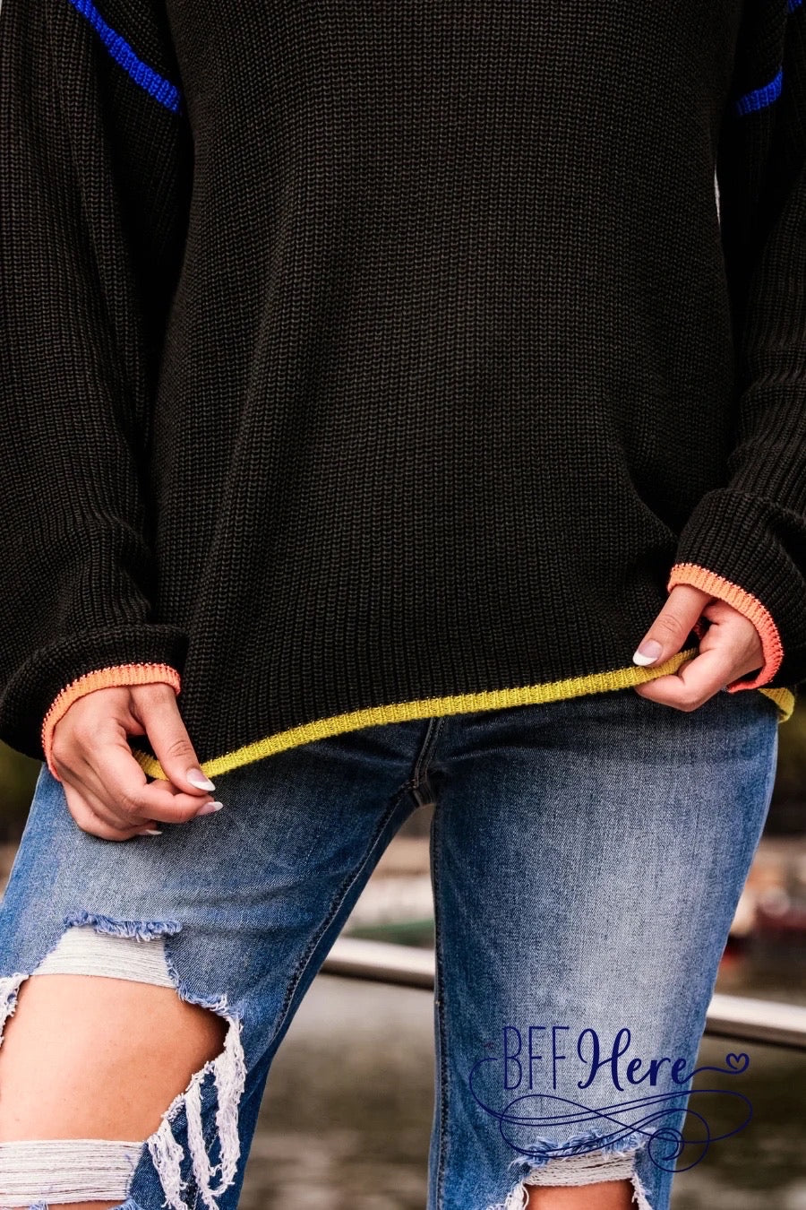 PREORDER-Next Level Quarter Zip Pullover (Ships End of November ) - BFF Here