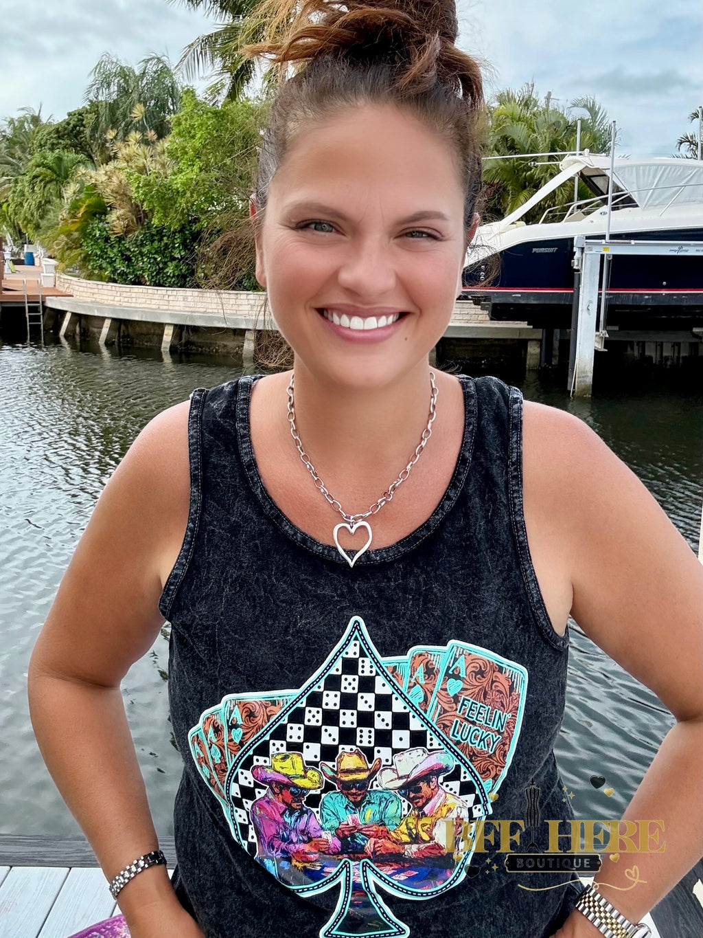 Feelin' Lucky Tank by Sterling Kreek - BFF Here