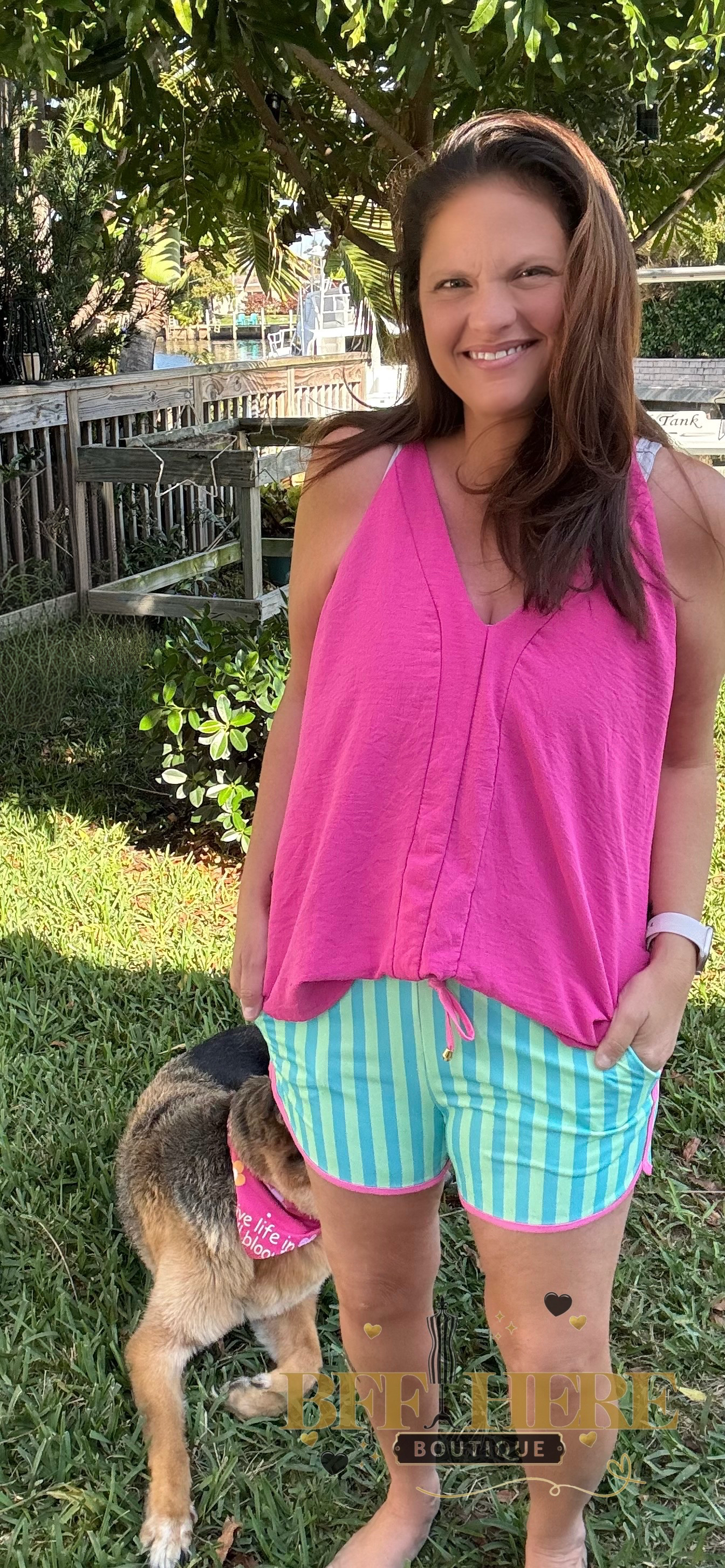 Seaside Stripes Everyday Shorts by Jess Lea - BFF Here