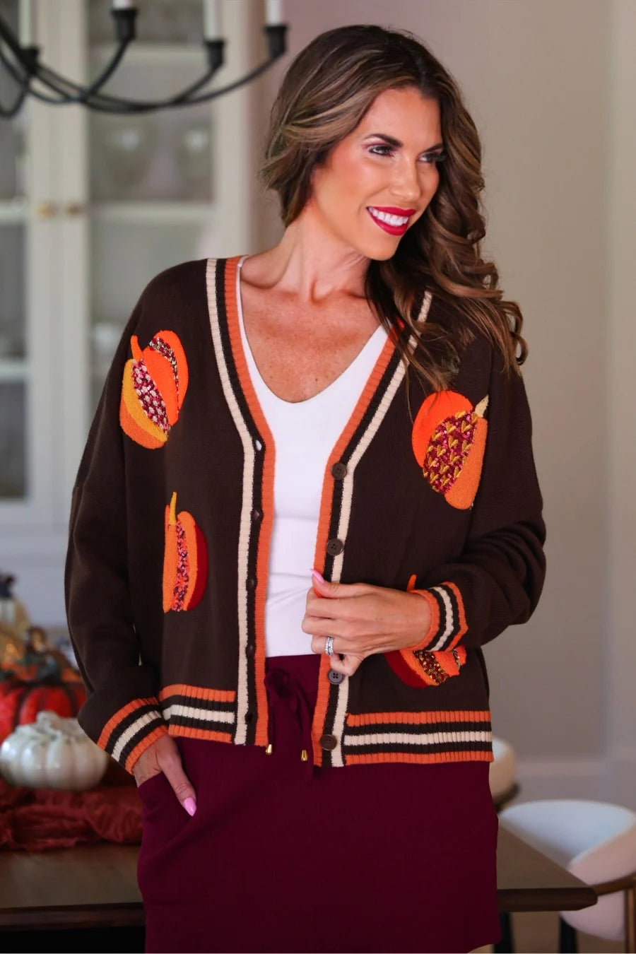 PREORDER: Pumpkin Patch Cardigan by Jess Lea (ETA: September)
