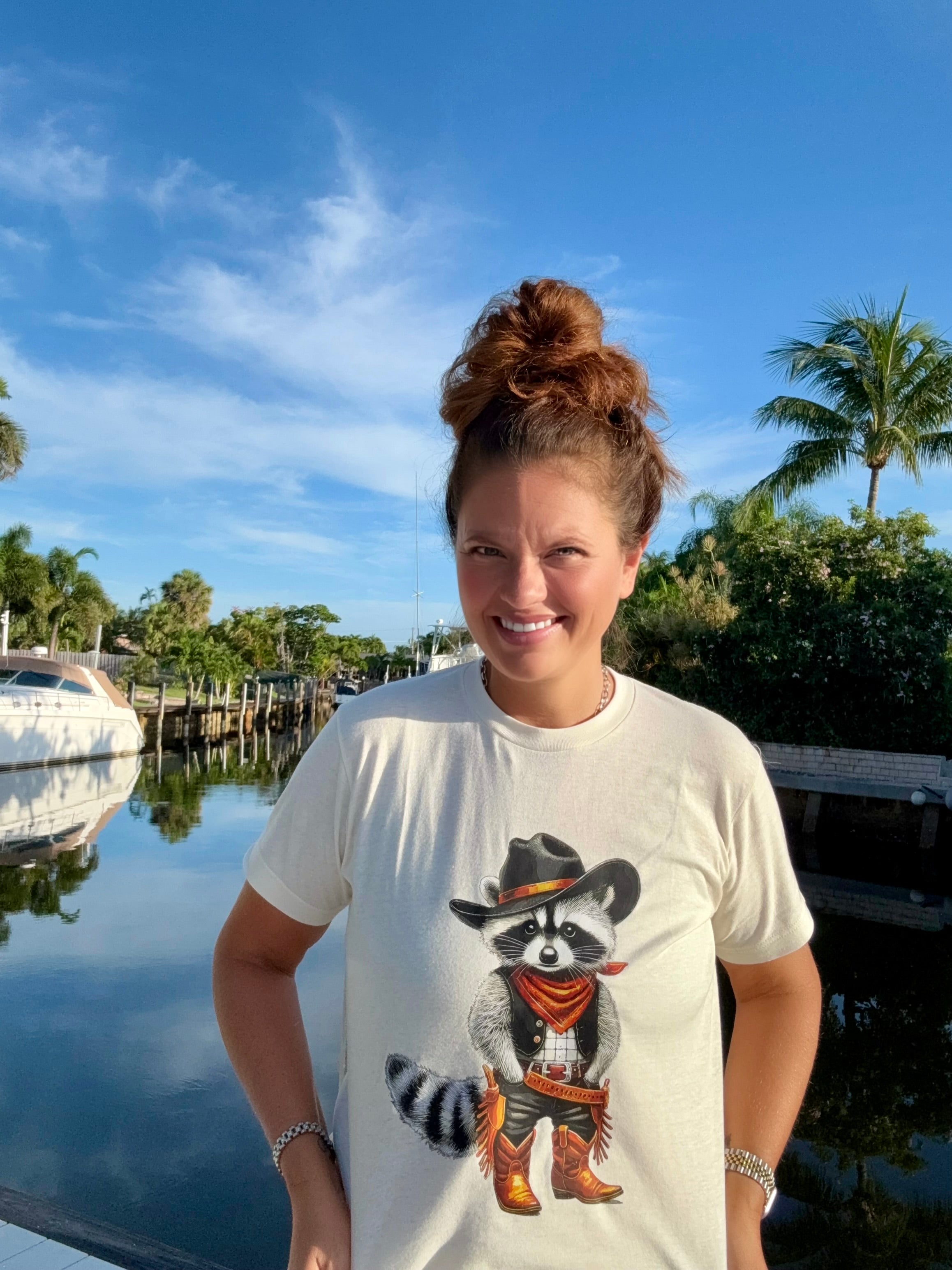 Rootin’ Tootin’ Raccoon Tee - BFF Here