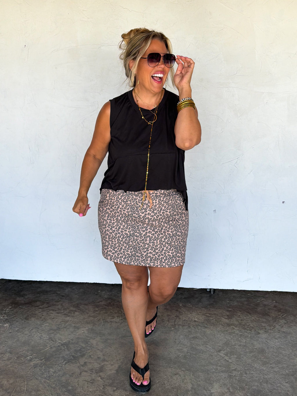 PREORDER: Wild Side Cheetah Skirt by Blakeley (ETA: August) - BFF Here
