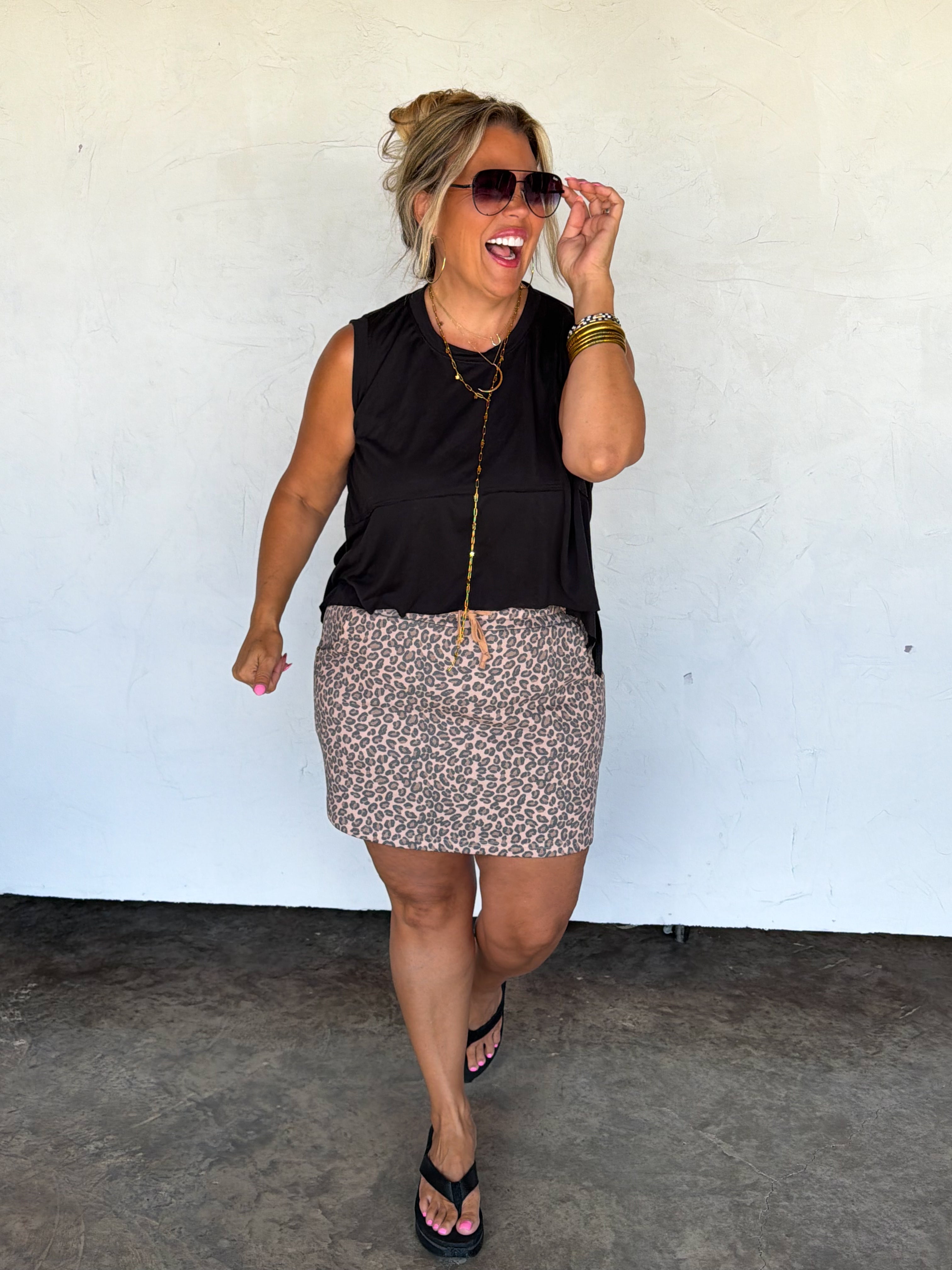 PREORDER: Wild Side Cheetah Skirt by Blakeley (ETA: August) - BFF Here