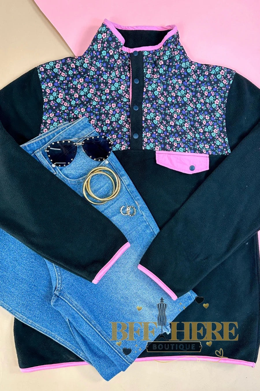 Lesly Floral Pullover by Jess Lea - BFF Here