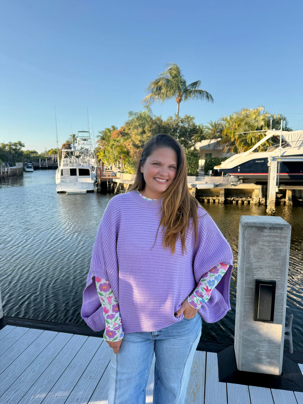 Spring Meg Pullover Poncho by Blakeley - BFF Here