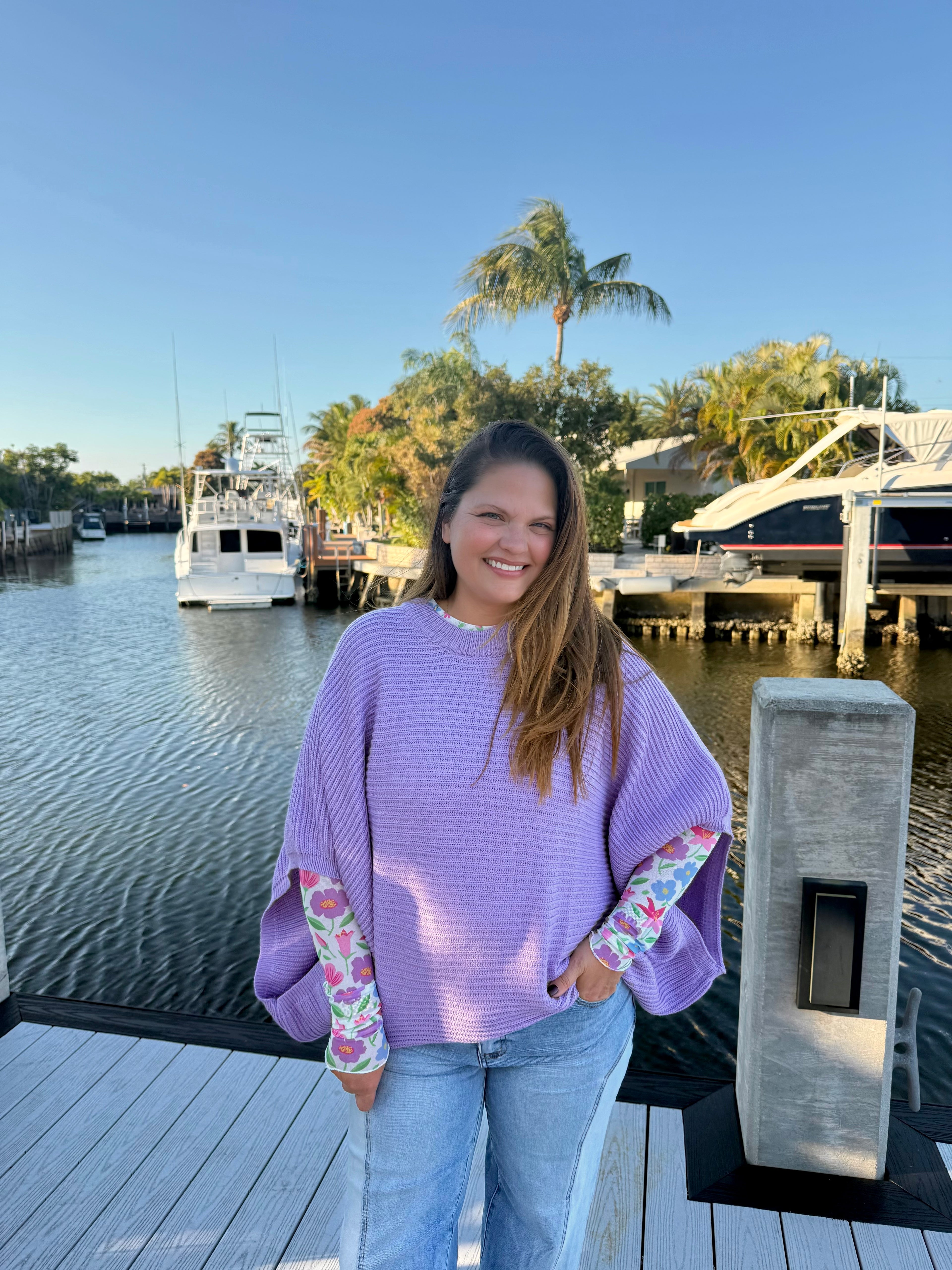 Spring Meg Pullover Poncho by Blakeley - BFF Here
