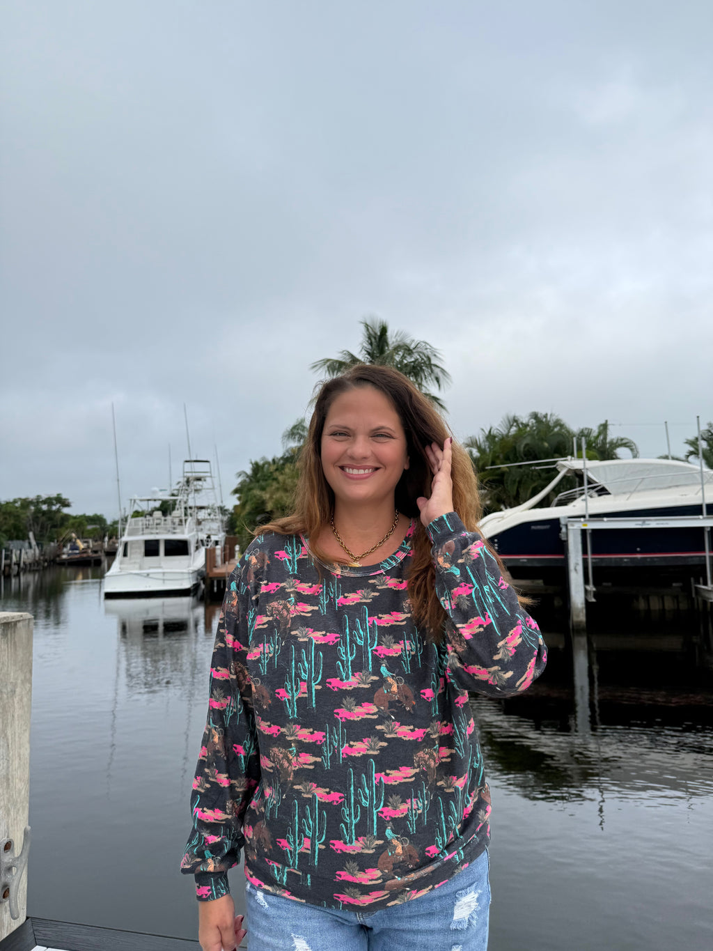 Rosette Rodeo Top by Sterling Kreek - BFF Here