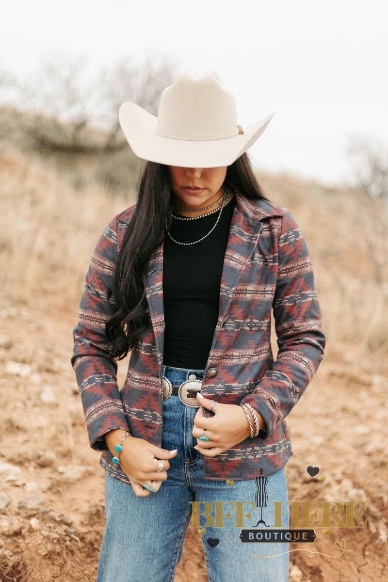 Rebel Like Reba Jacket by Sterling Kreek - BFF Here