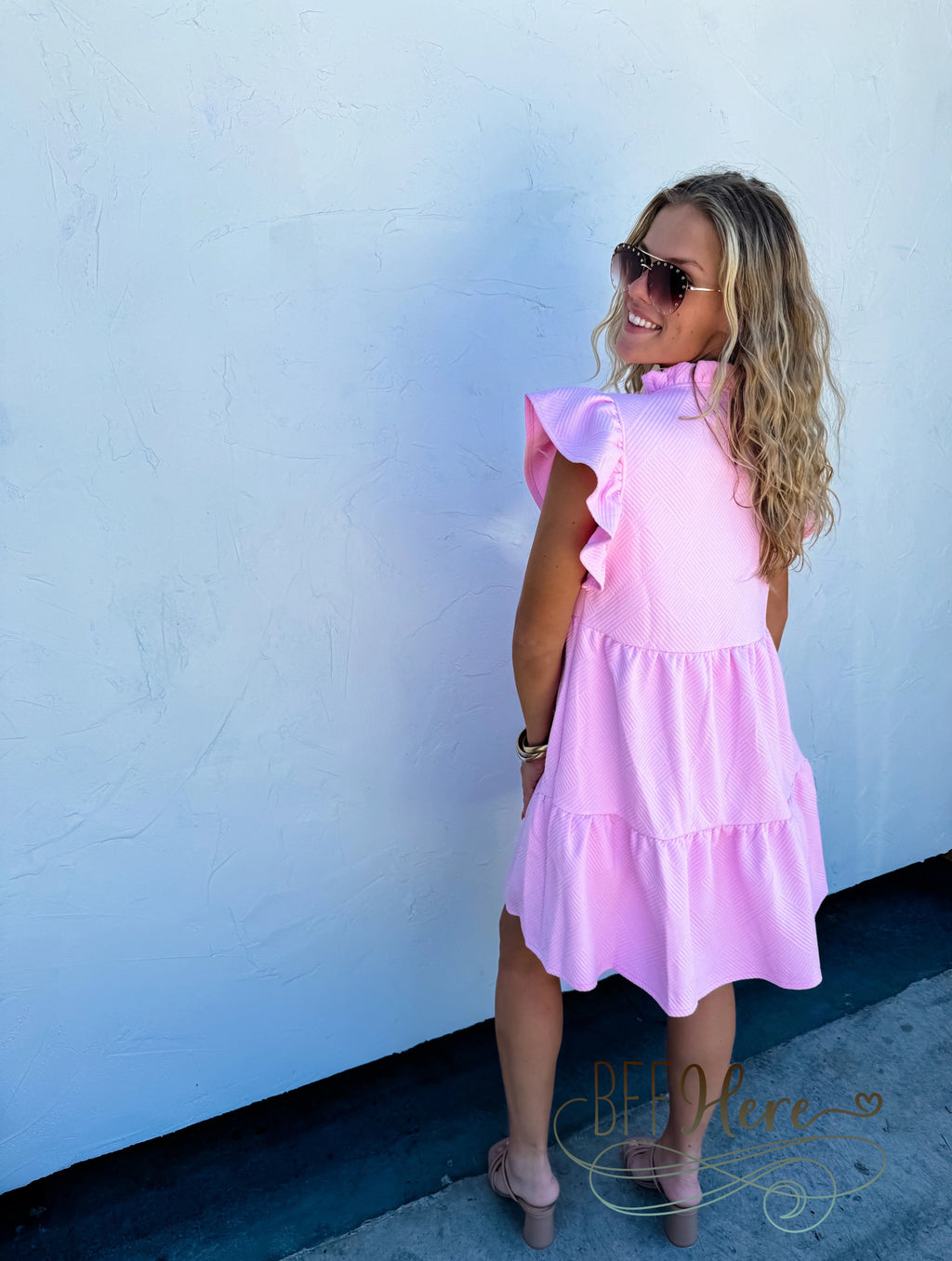 Love Me More Dress / Choice of Color - BFF Here