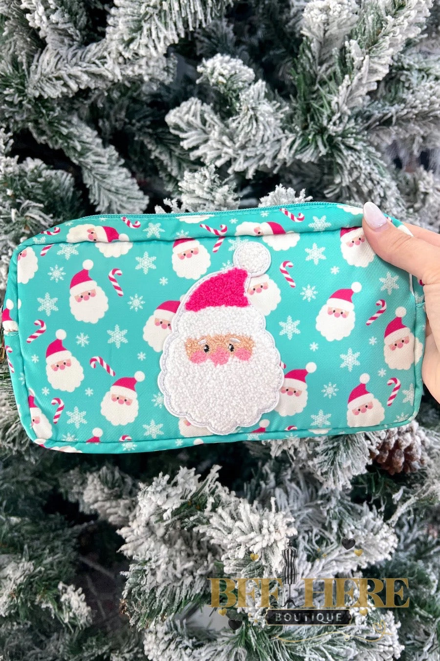 Dear Santa Travel Bag by Jess Lea