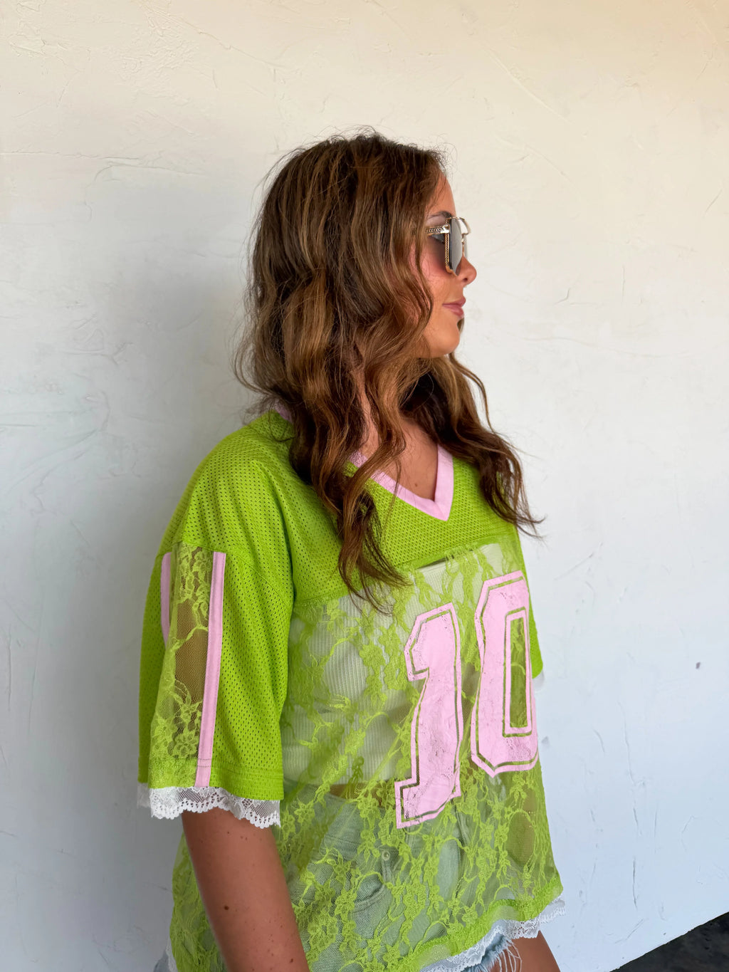 PREORDER: Bleacher Babe Lace Jersey by Blakeley (ETA: July)
