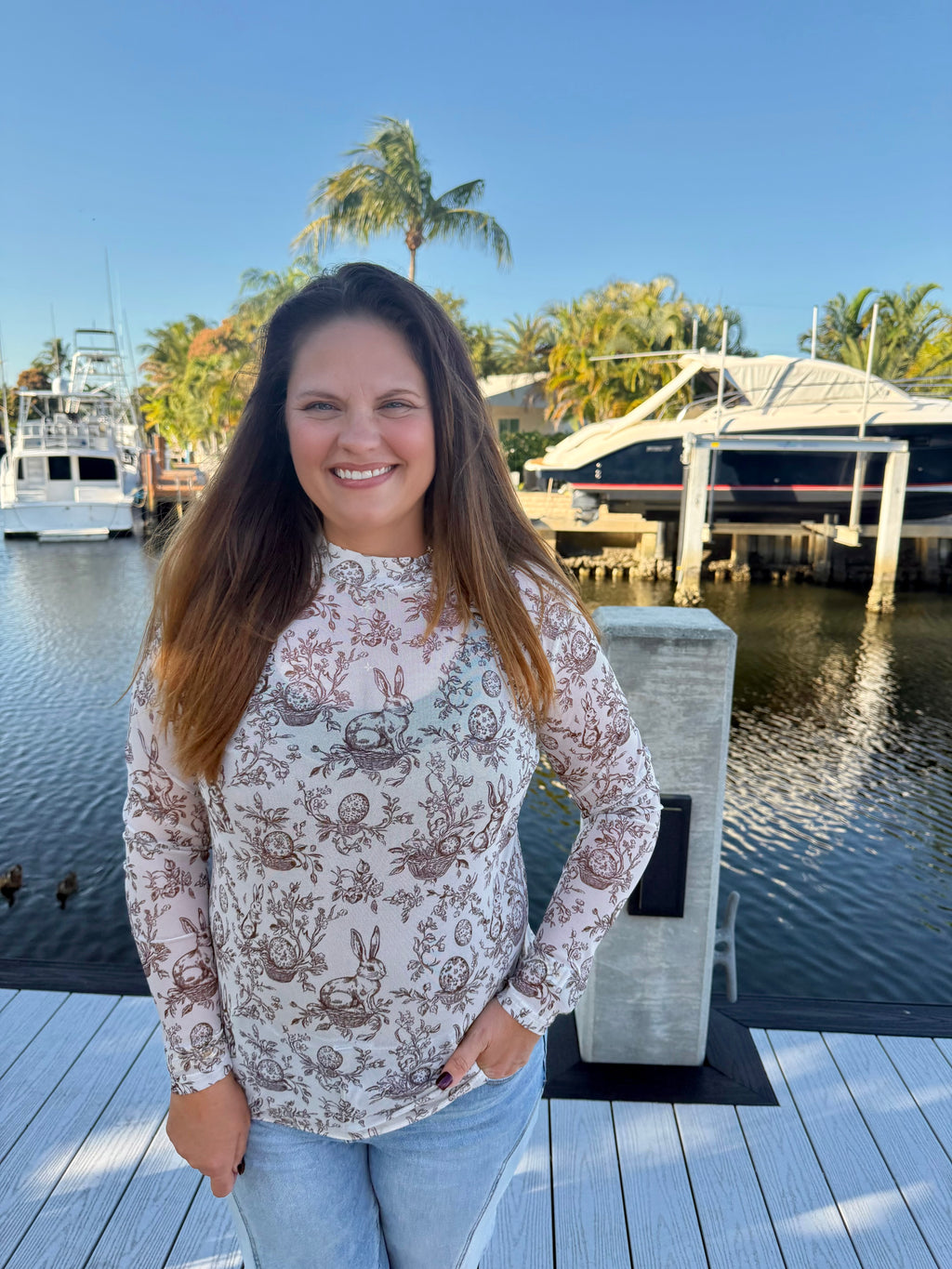 Cottontail Garden Mesh Top by Sterling Kreek - BFF Here