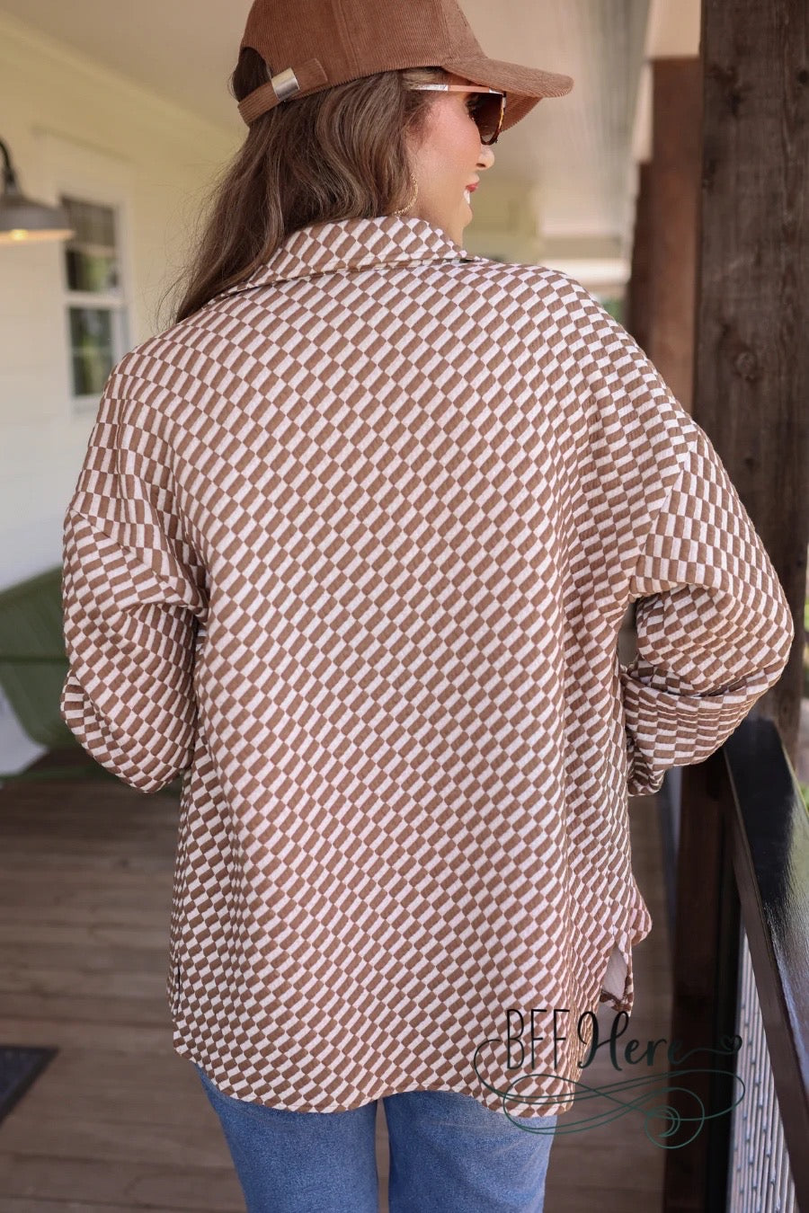 PREORDER-Devin Textured Shacket by Jess Lea (Ships End of September) - BFF Here