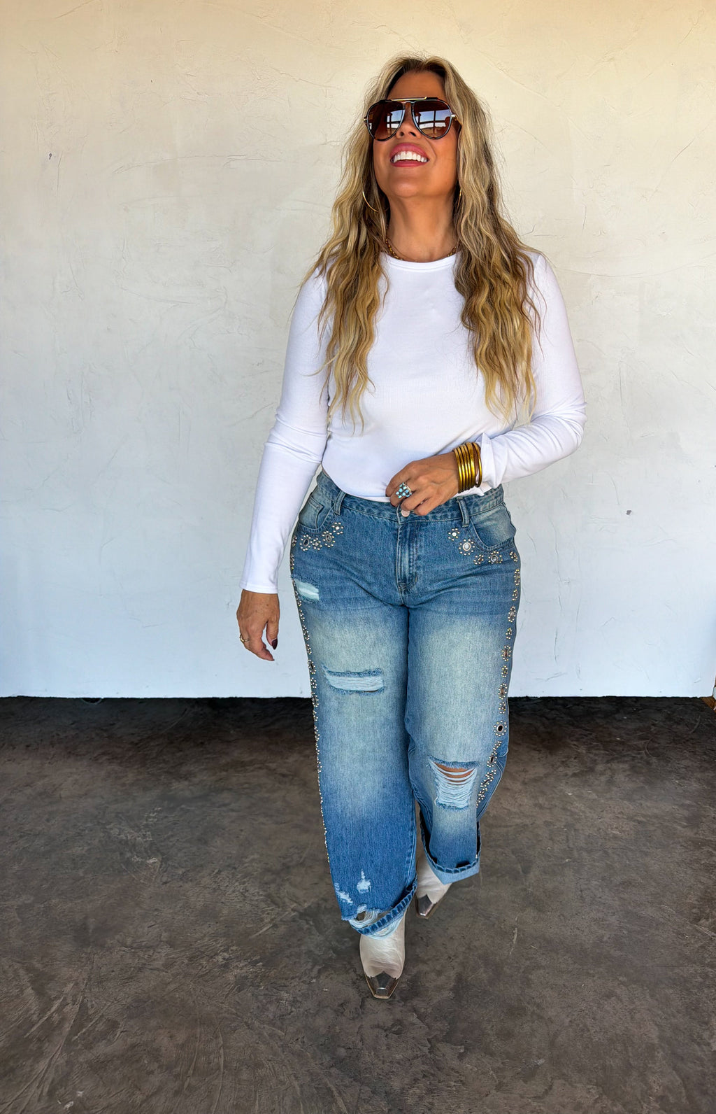 PREORDER: The Jagger Studded Jeans by Blakeley (ETA: January) - BFF Here