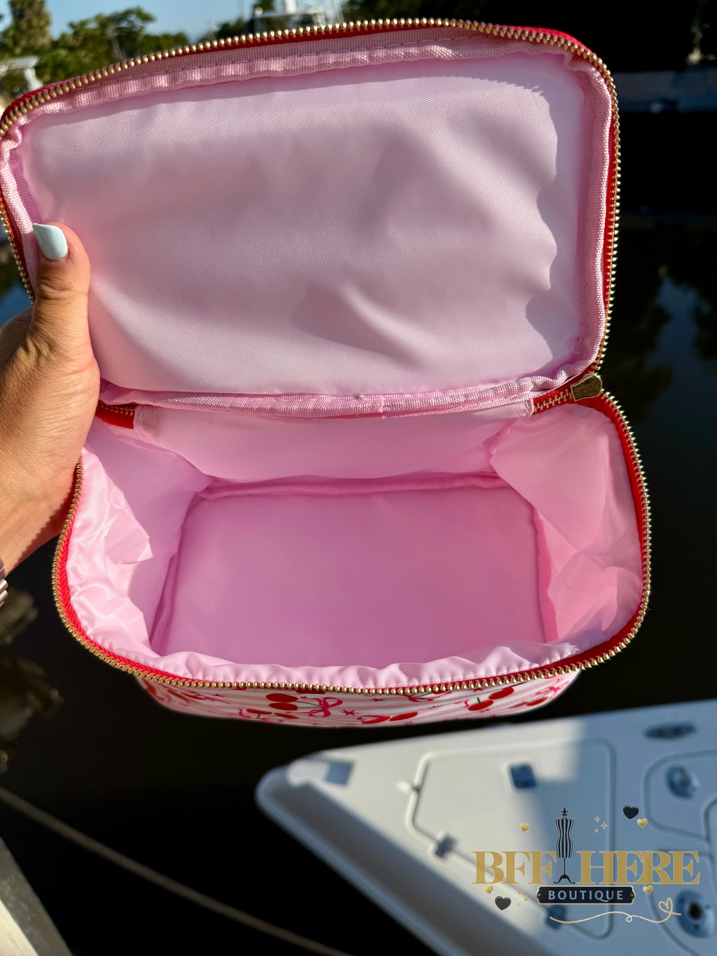 Cherry Bomb Travel Bag by Jess Lea - BFF Here