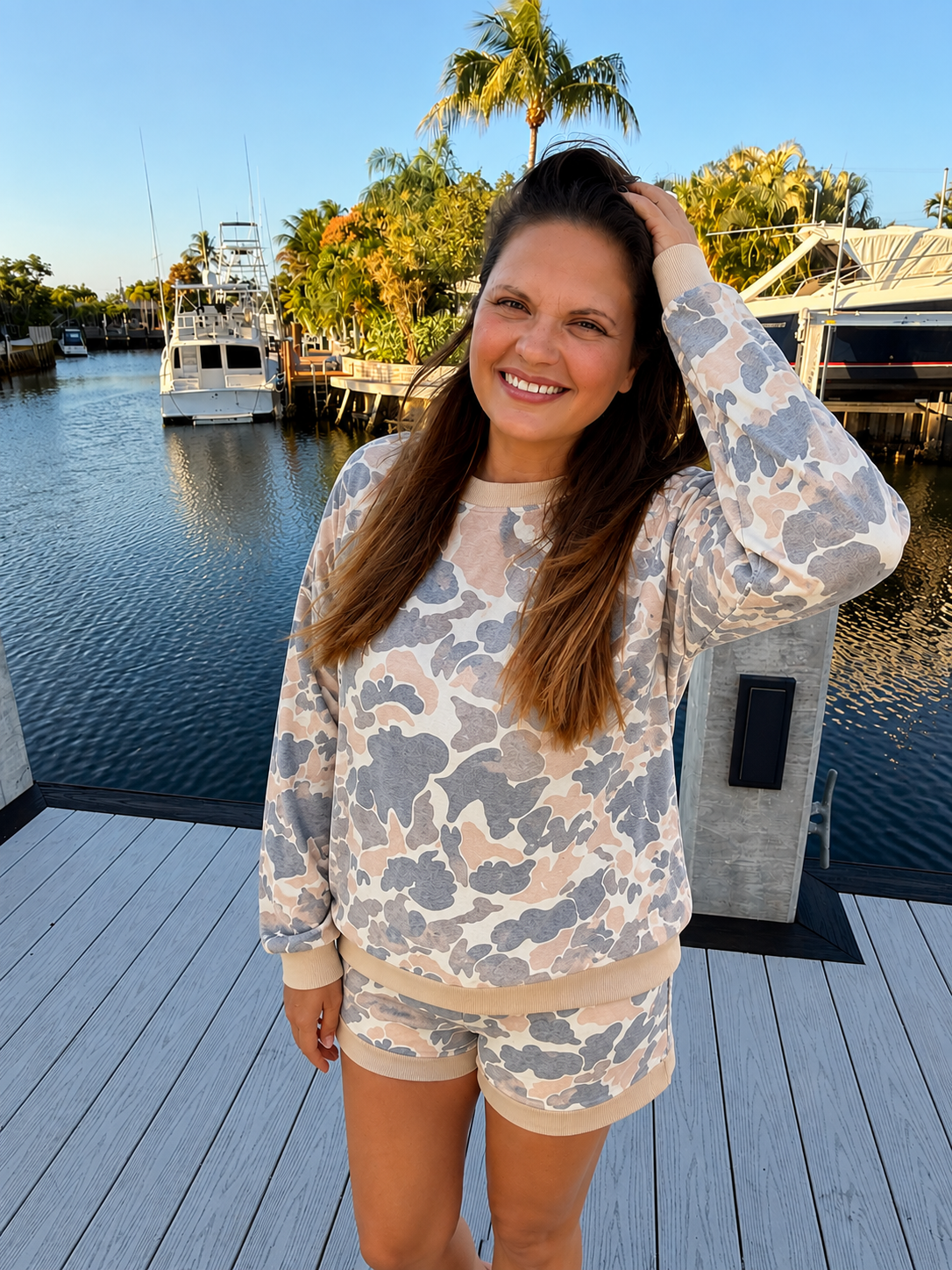 PREORDER: Weekend Escape Camo Lounge Set (ETA: August)