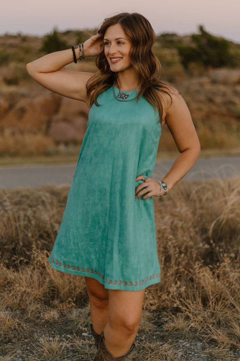 Turquoise Trails Dress by Sterling Kreek - BFF Here