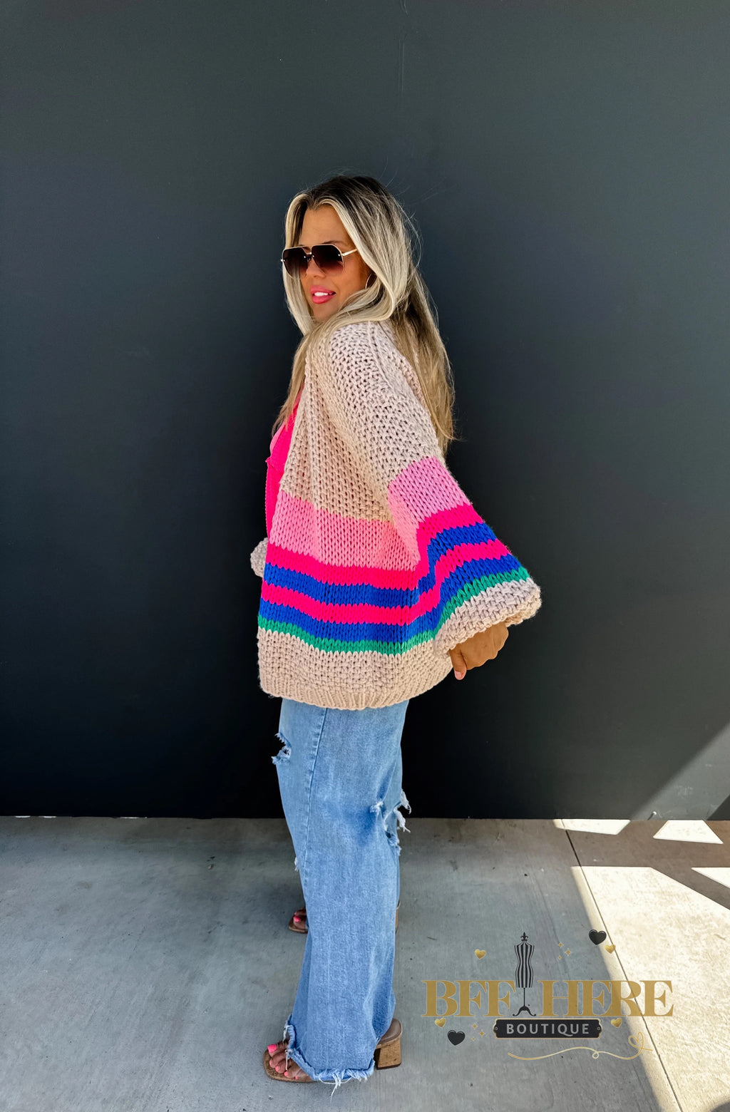 Charlotte Knit Cardigan by Blakeley / Choice of Color - BFF Here