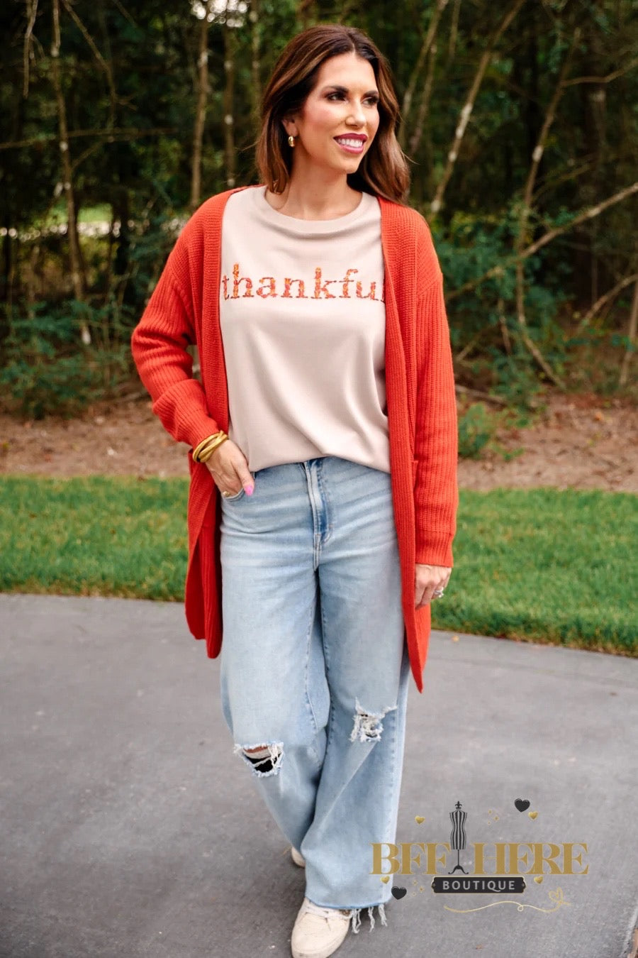 Crisp Fall Knit Cardigan by Jess Lea - BFF Here