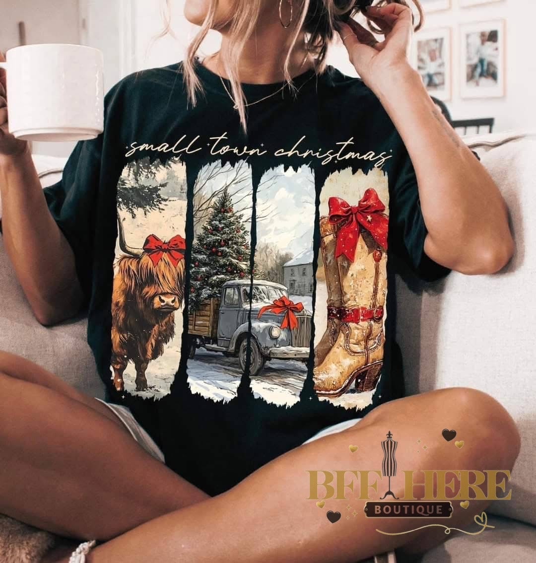 Small Town Everything Tee - BFF Here