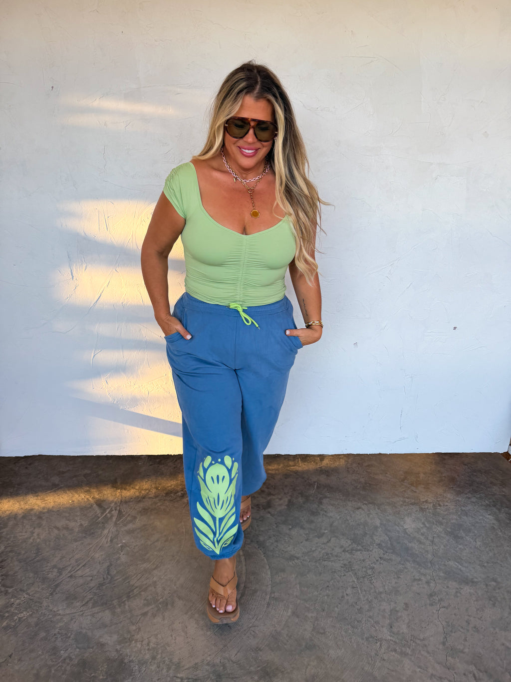 PREORDER- FLOWER POWER JOGGERS - BFF Here