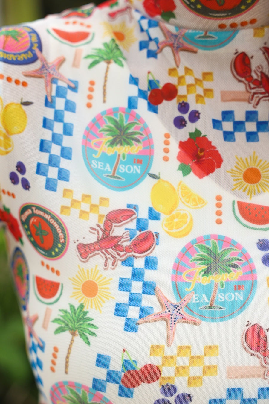 PREORDER:  Kora Short Sleeve Mesh Top / Amalfi Mood by Jess Lea (ETA: February)