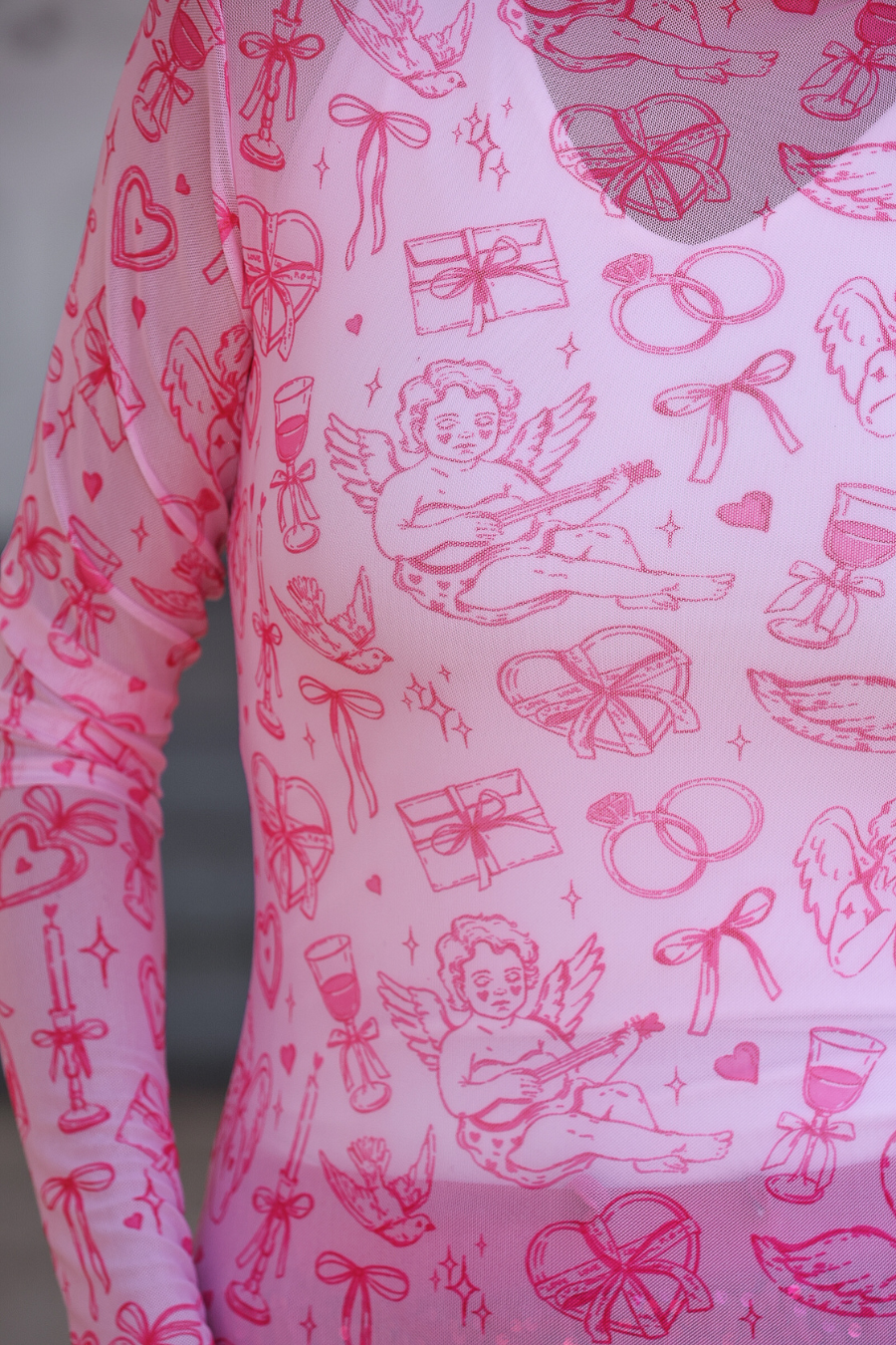 PREORDER: Keigan Mesh Top by Jess Lea / Lover's Daydream (ETA: late December)