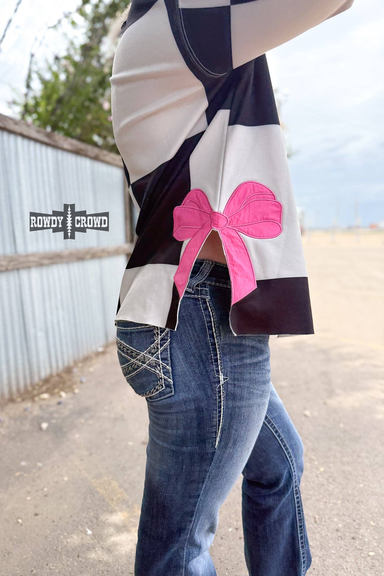 Bombshell Bow Sweater by Rowdy Crowd Clothing - BFF Here
