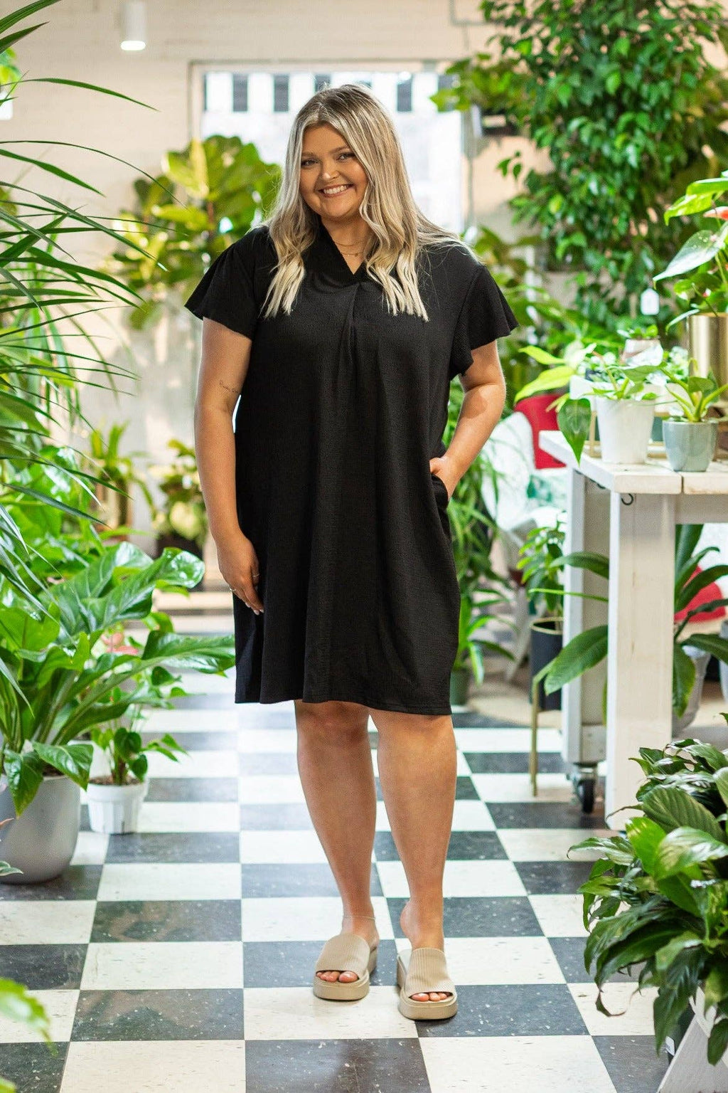 The Nicole Dress / Black by Grace & Emma - BFF Here