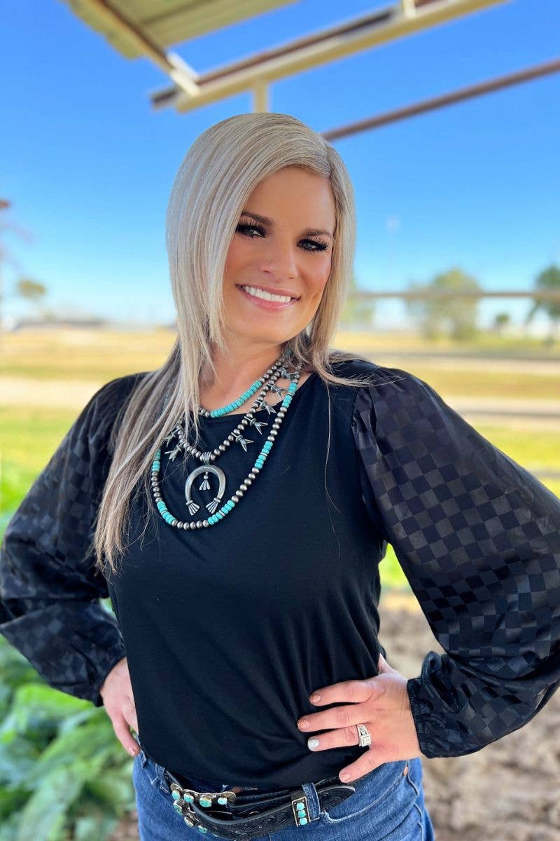 Friday Night Top by Sterling Kreek - BFF Here