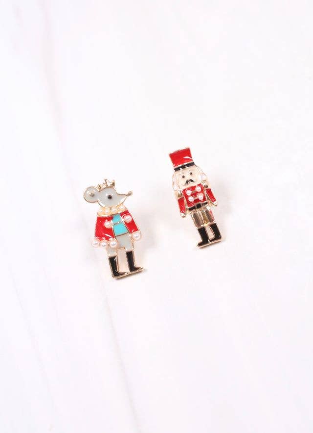 Nutcracker Suite Dreams Earring RED - BFF Here